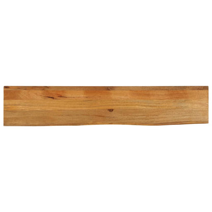 vidaXL Table Top Live Edge 160x20x2.5 cm Solid Wood Mango 1