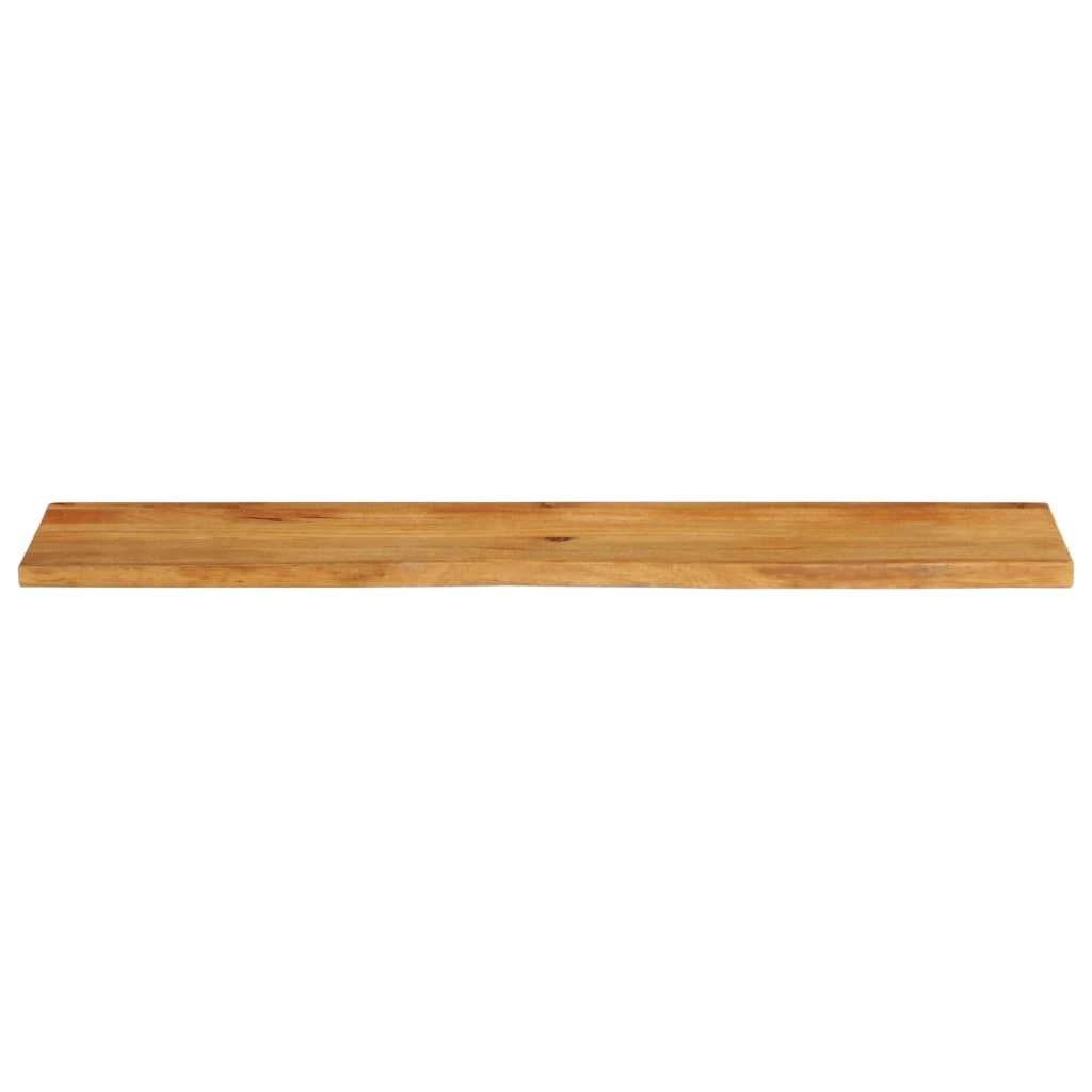 vidaXL Table Top Live Edge 160x20x2.5 cm Solid Wood Mango 3