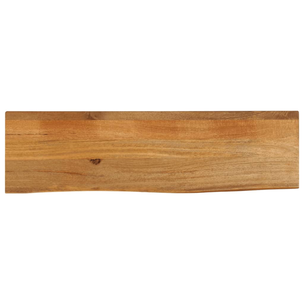 vidaXL Table Top Live Edge 110x30x2.5 cm Solid Wood Mango 1
