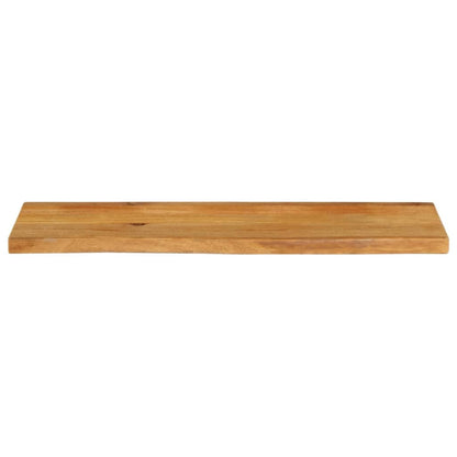 vidaXL Table Top Live Edge 110x30x2.5 cm Solid Wood Mango 3