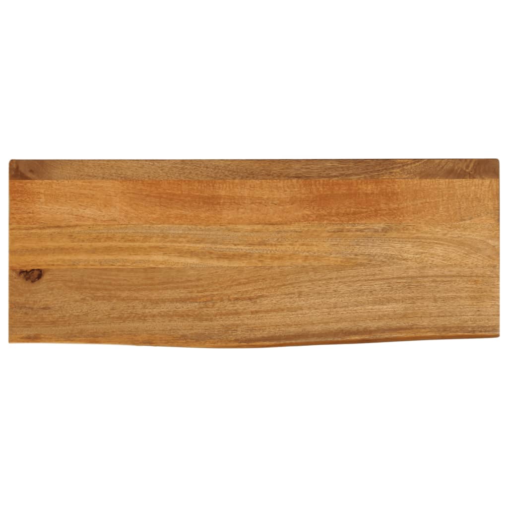 vidaXL Table Top Live Edge 80x40x2.5 cm Solid Wood Mango 1