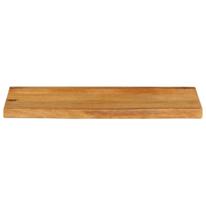 vidaXL Table Top Live Edge 80x40x2.5 cm Solid Wood Mango 3
