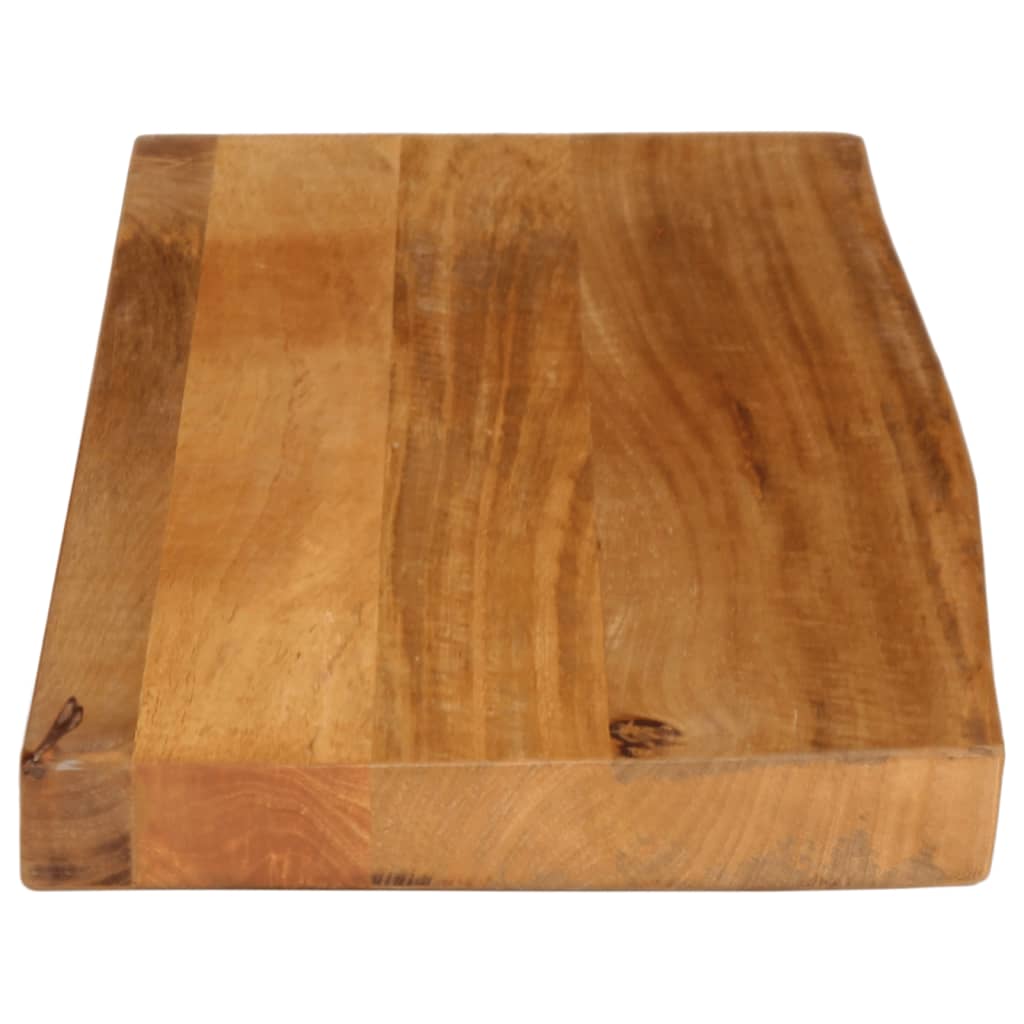 vidaXL Table Top Live Edge 90x40x2.5 cm Solid Wood Mango 4
