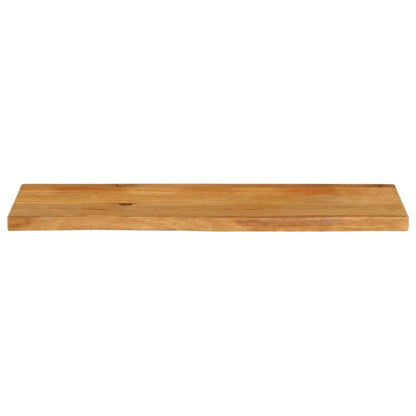 vidaXL Table Top Live Edge 100x30x3.8 cm Solid Wood Mango 3