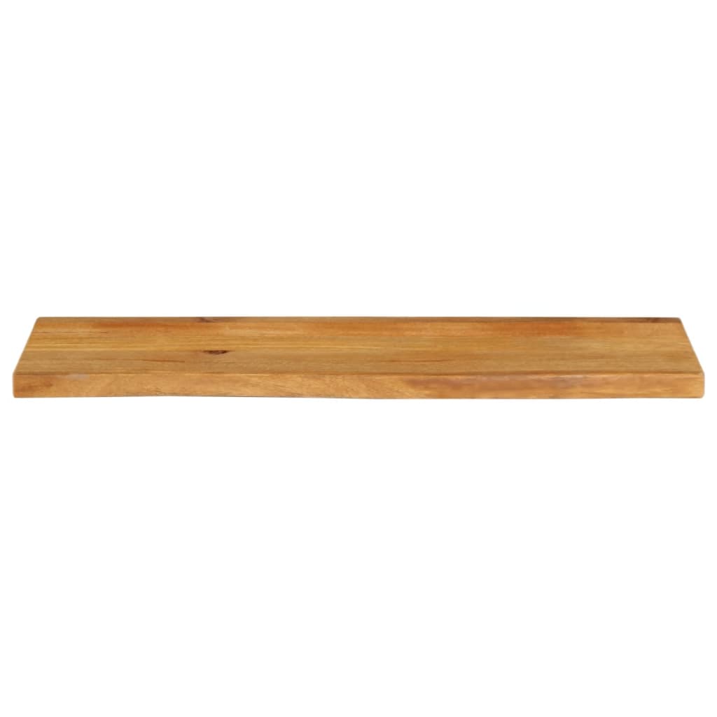 vidaXL Table Top Live Edge 110x30x3.8 cm Solid Wood Mango 3