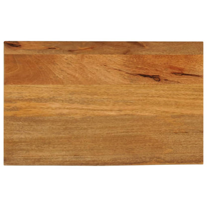 vidaXL Table Top Live Edge 60x40x3.8 cm Solid Wood Mango 1