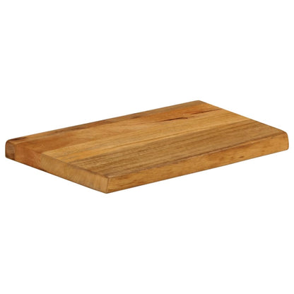 vidaXL Table Top Live Edge 60x40x3.8 cm Solid Wood Mango 2