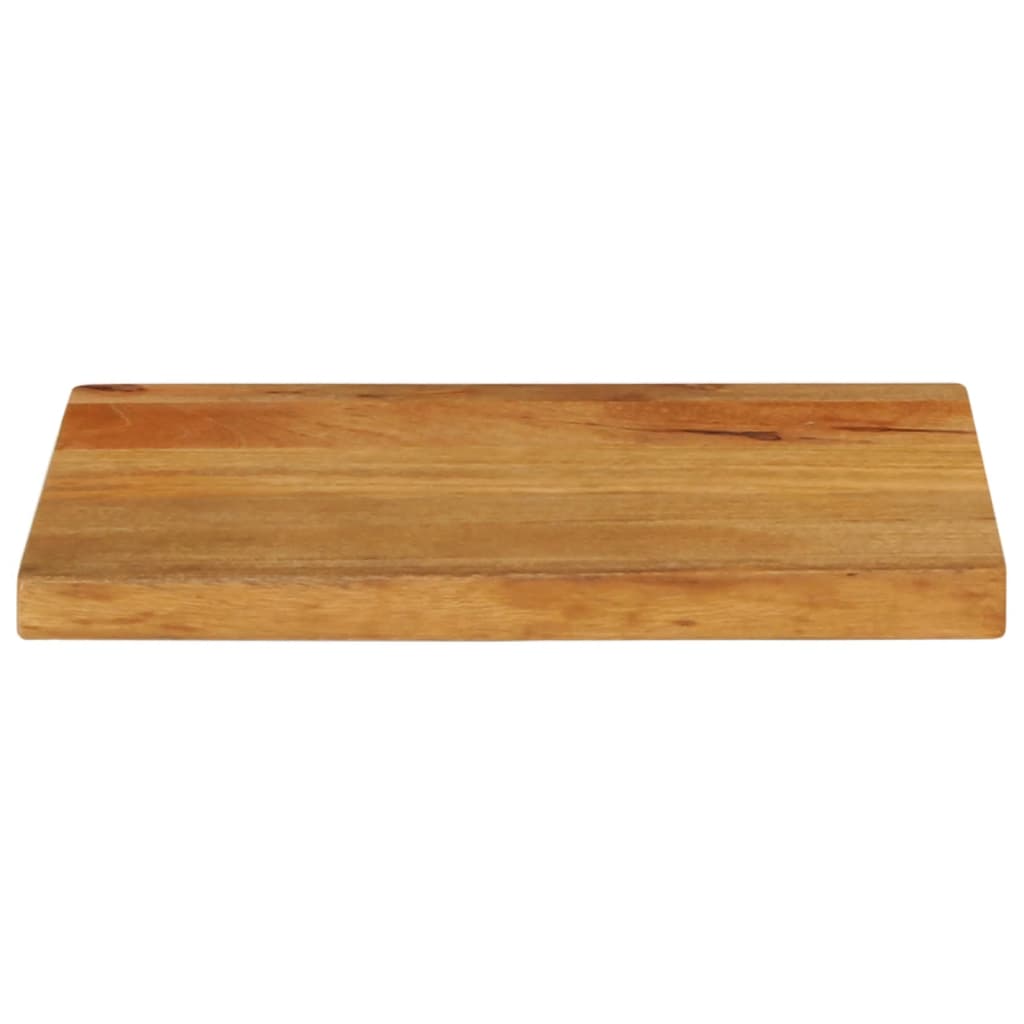 vidaXL Table Top Live Edge 60x40x3.8 cm Solid Wood Mango 3