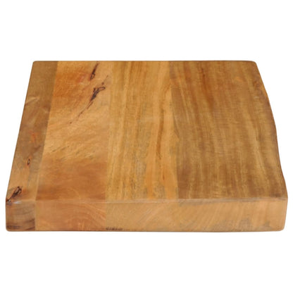 vidaXL Table Top Live Edge 60x40x3.8 cm Solid Wood Mango 4