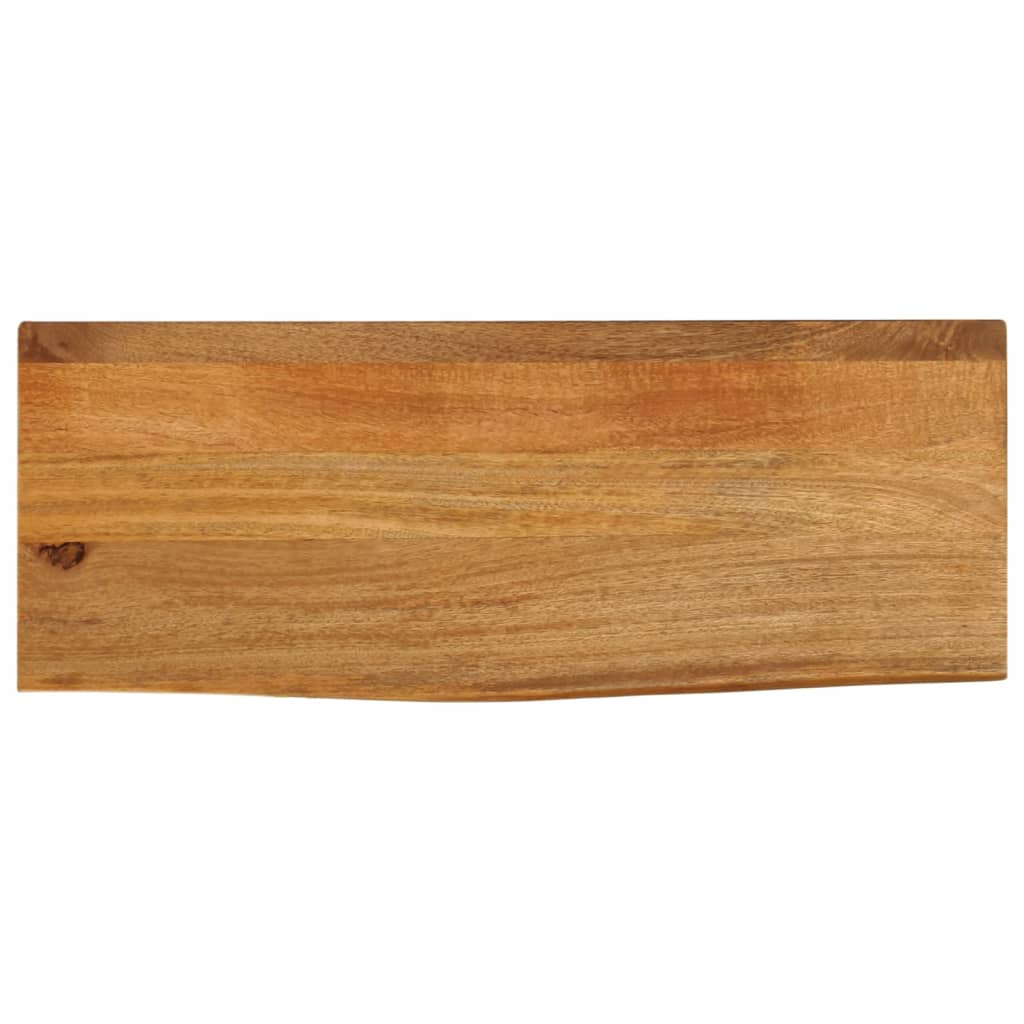 vidaXL Table Top Live Edge 80x40x3.8 cm Solid Wood Mango 1
