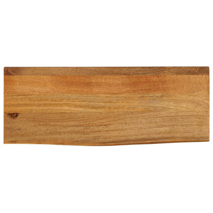 vidaXL Table Top Live Edge 80x40x3.8 cm Solid Wood Mango 1