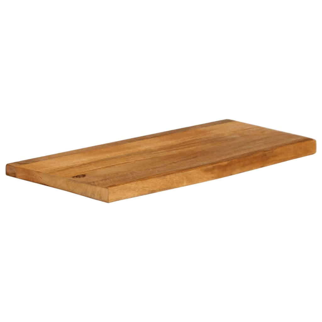 vidaXL Table Top Live Edge 80x40x3.8 cm Solid Wood Mango 2