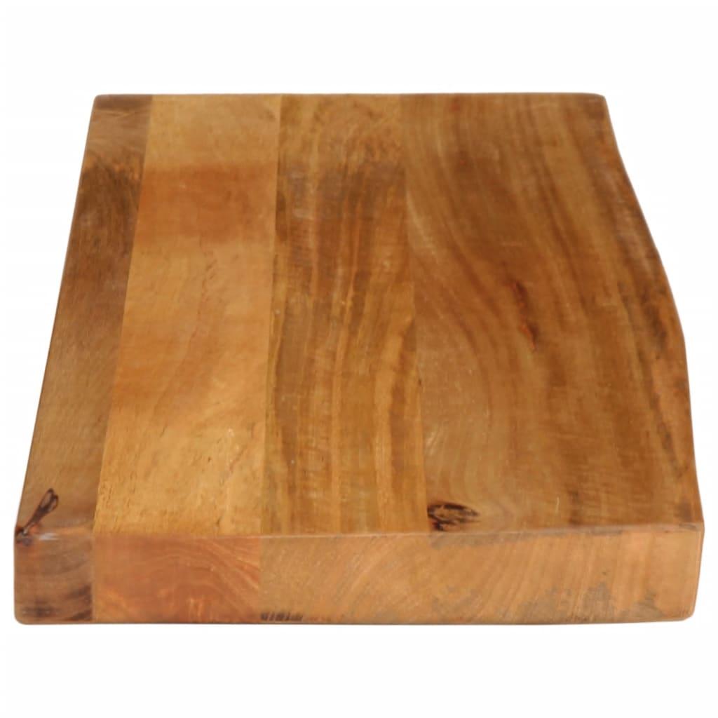 vidaXL Table Top Live Edge 80x40x3.8 cm Solid Wood Mango 4