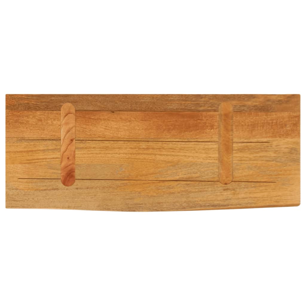 vidaXL Table Top Live Edge 80x40x3.8 cm Solid Wood Mango 5