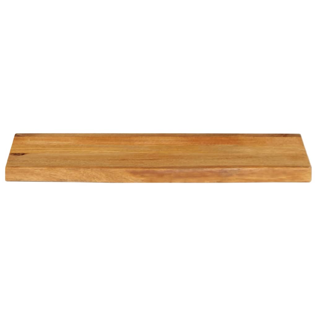 vidaXL Table Top Live Edge 90x40x3.8 cm Solid Wood Mango 3