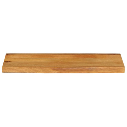 vidaXL Table Top Live Edge 90x40x3.8 cm Solid Wood Mango 3