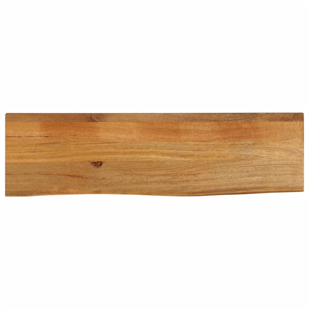 vidaXL Table Top Live Edge 110x40x3.8 cm Solid Wood Mango 1
