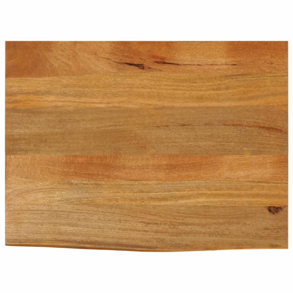 vidaXL Table Top Live Edge 70x60x3.8 cm Solid Wood Mango 1