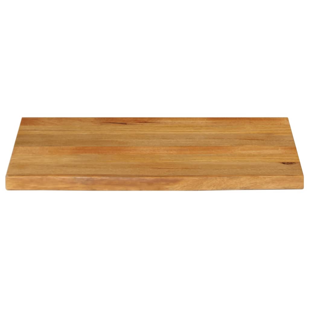 vidaXL Table Top Live Edge 70x60x3.8 cm Solid Wood Mango 3