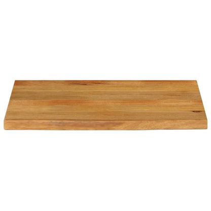 vidaXL Table Top Live Edge 70x60x3.8 cm Solid Wood Mango 3