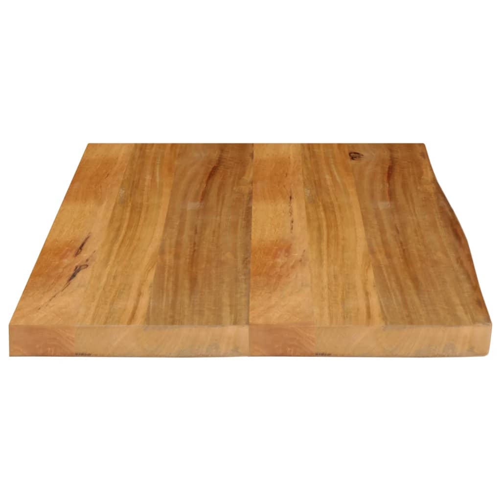 vidaXL Table Top Live Edge 70x60x3.8 cm Solid Wood Mango 4