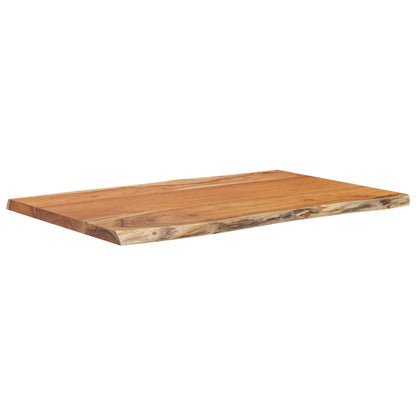 vidaXL Table Top 60x40x2.5 cm Rectangular Solid Wood Acacia Live Edge 2
