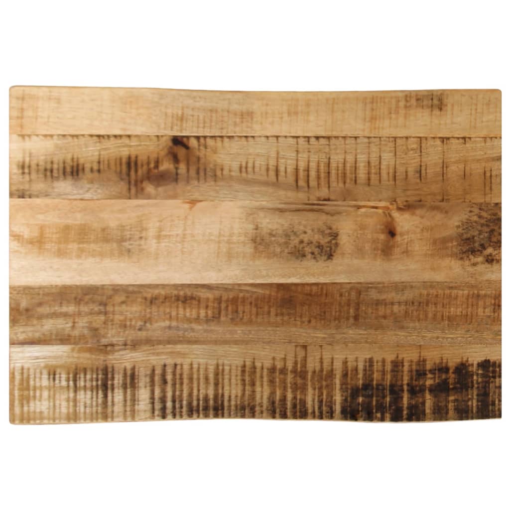 vidaXL Table Top Live Edge 50x40x2,5 cm Solid Wood Rough Mango 1
