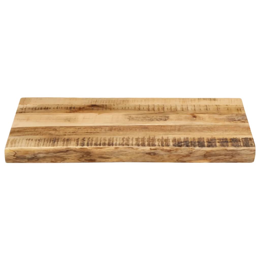 vidaXL Table Top Live Edge 50x40x2,5 cm Solid Wood Rough Mango 3