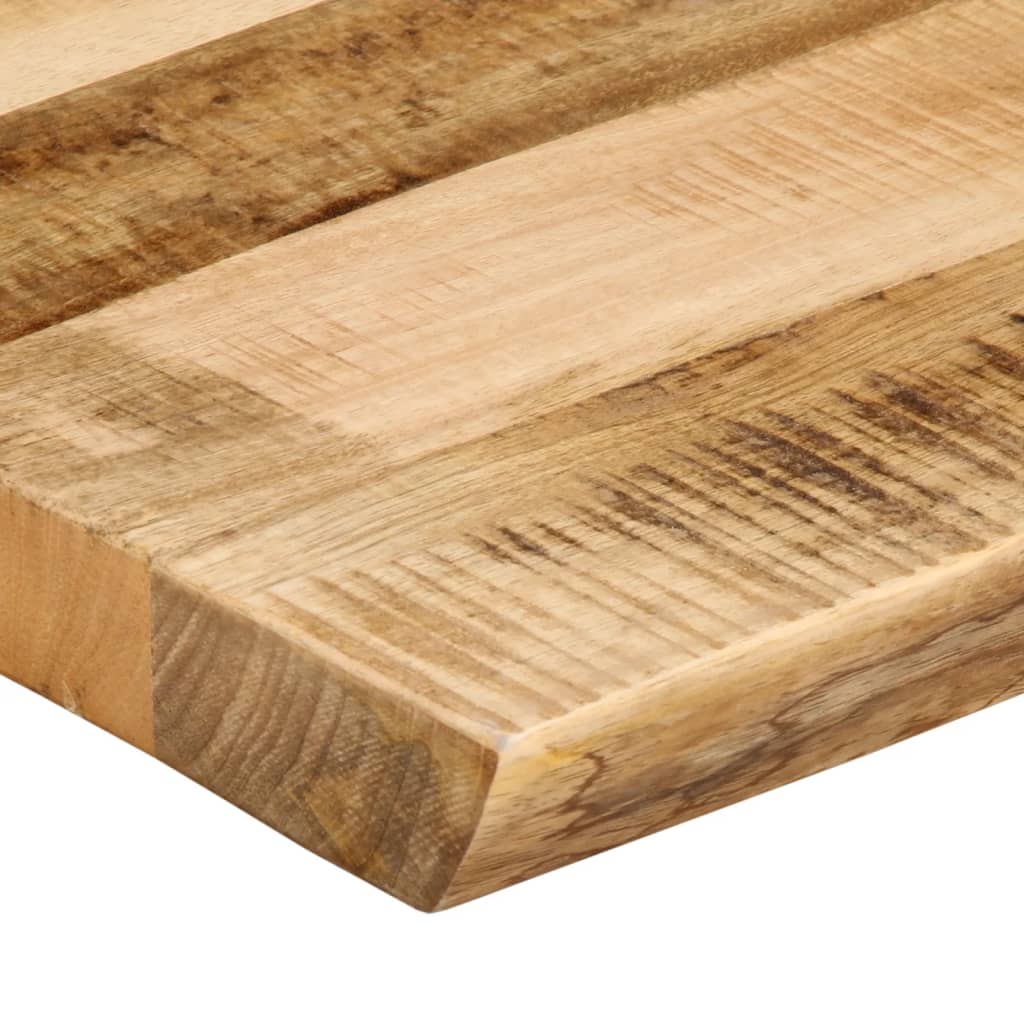 vidaXL Table Top Live Edge 80x40x2.5 cm Solid Wood Rough Mango 6