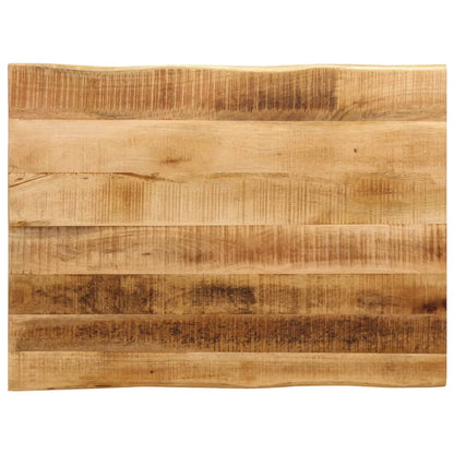 vidaXL Table Top Live Edge 70x60x2.5 cm Solid Wood Rough Mango 1