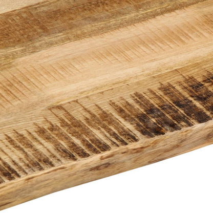 vidaXL Table Top Live Edge 70x60x2.5 cm Solid Wood Rough Mango 6
