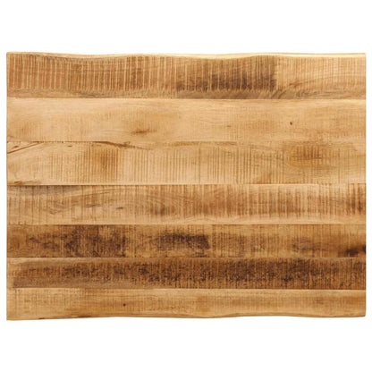vidaXL Table Top Live Edge 80x60x2.5 cm Solid Wood Rough Mango 1