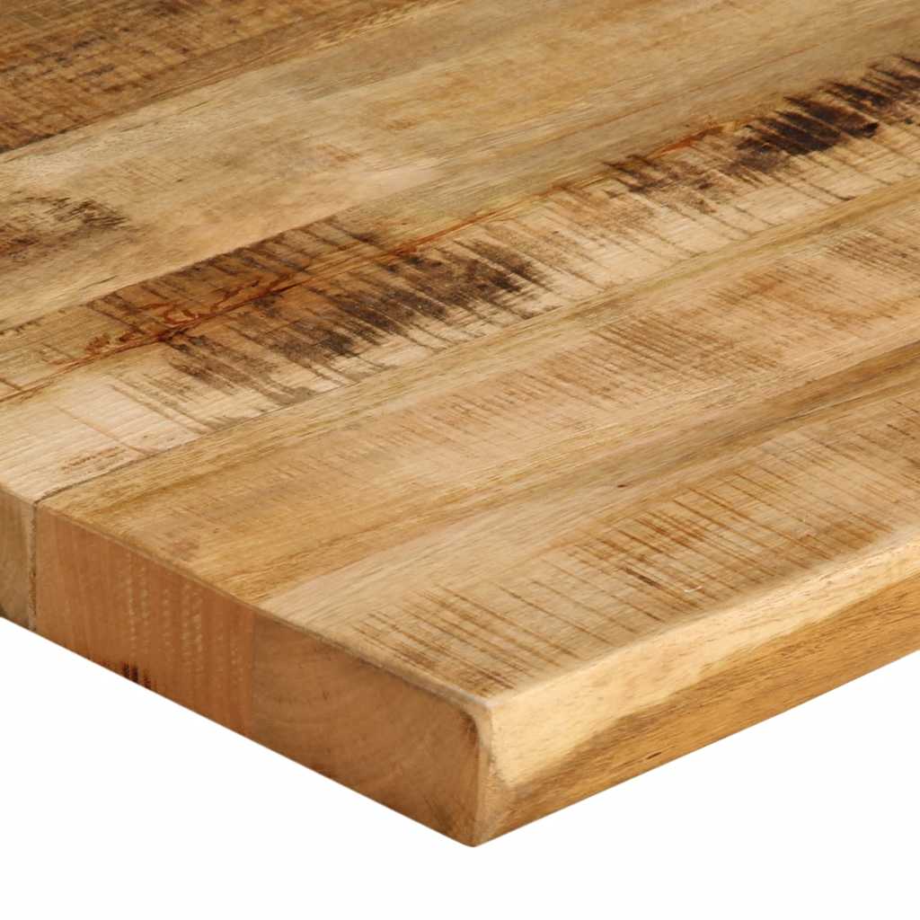 vidaXL Table Top Live Edge 80x60x2.5 cm Solid Wood Rough Mango 6