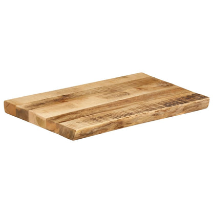 vidaXL Table Top Live Edge 70x40x3.8 cm Solid Wood Rough Mango 2