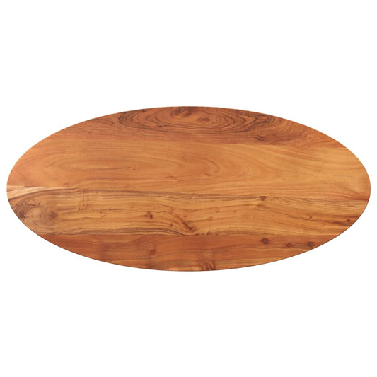 Table Top Oval Solid Wood Acacia
