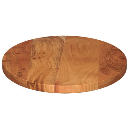 vidaXL Table Top 110x50x2.5 cm Oval Solid Wood Acacia 4