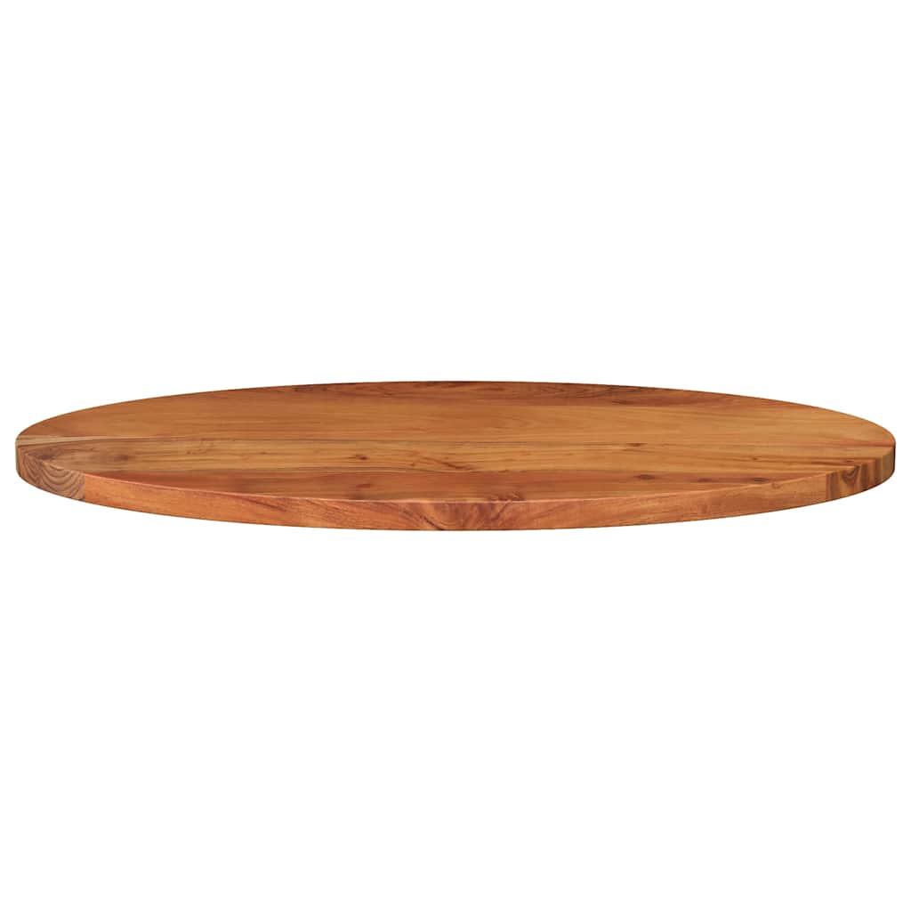 vidaXL Table Top 120x50x2,5 cm Oval Solid Wood Acacia 3