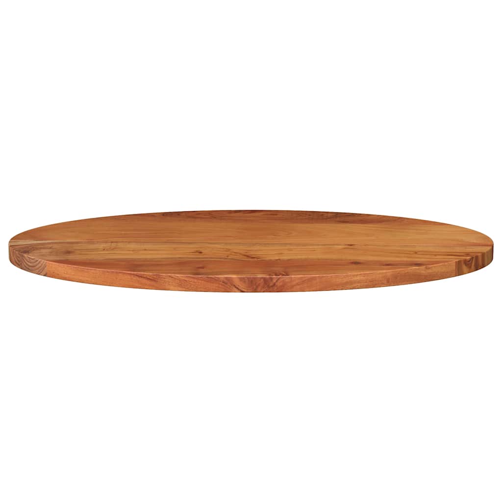 vidaXL Table Top 90x40x3.8 cm Oval Solid Wood Acacia 3