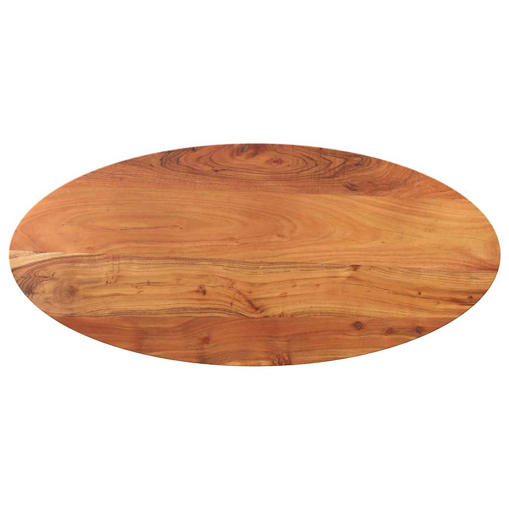 vidaXL Table Top 100x40x3.8 cm Oval Solid Wood Acacia 1