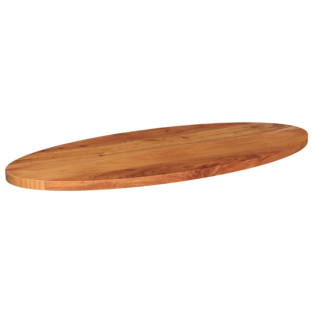 vidaXL Table Top 100x40x3.8 cm Oval Solid Wood Acacia 2