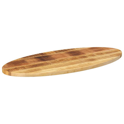 vidaXL Table Top 110x40x3.8 cm Oval Solid Wood Mango 2