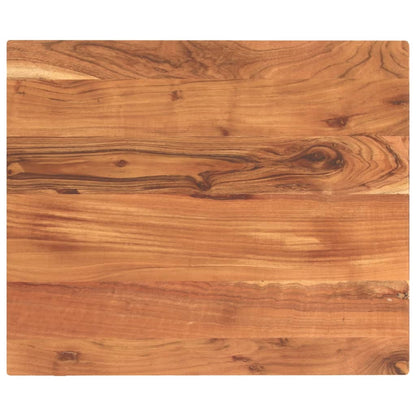 vidaXL Table Top 60x50x2.5 cm Rectangular Solid Wood Acacia 1