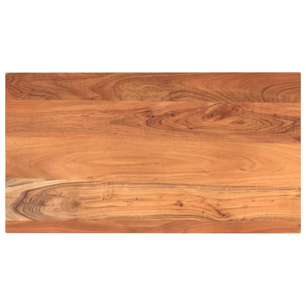 vidaXL Table Top 110x50x2,5 cm Rectangular Solid Wood Acacia 1