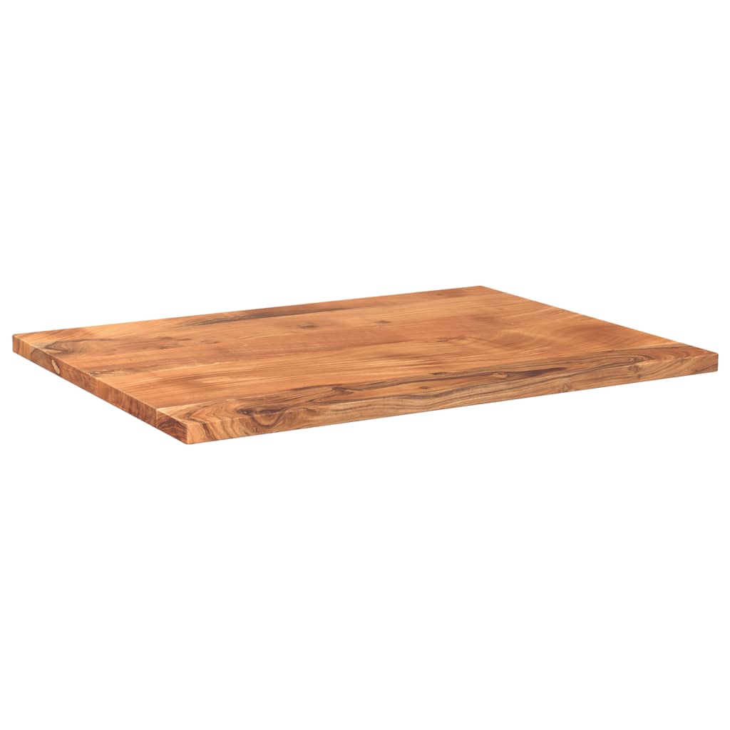 vidaXL Table Top 70x60x2.5 cm Rectangular Solid Wood Acacia 2