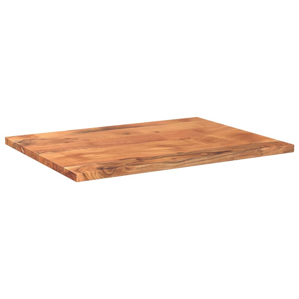 vidaXL Table Top 80x60x2.5 cm Rectangular Solid Wood Acacia 2