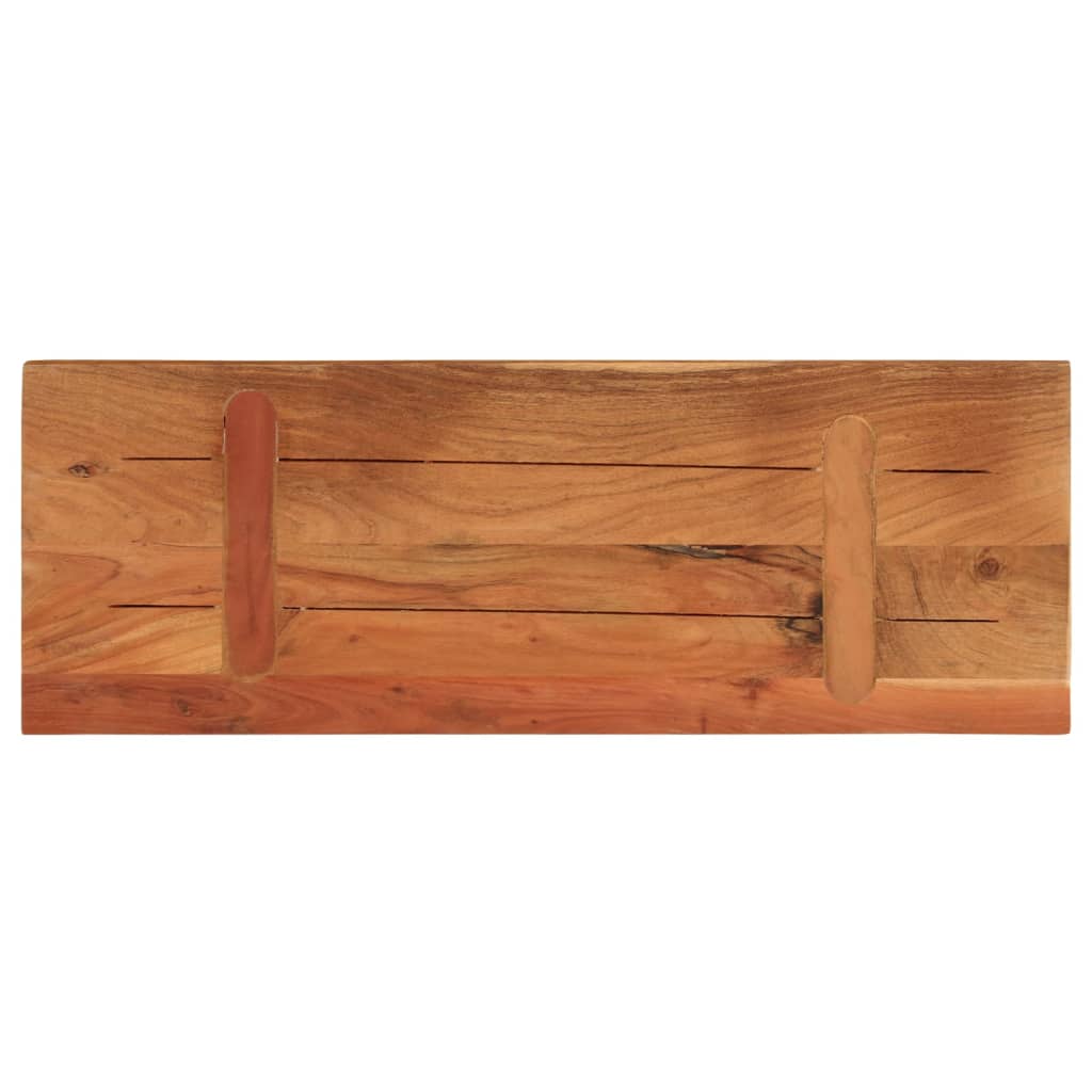vidaXL Table Top 70x40x3.8 cm Rectangular Solid Wood Acacia 4