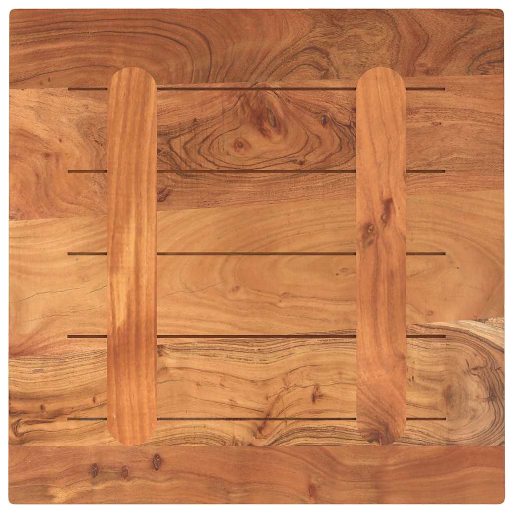 vidaXL Table Top 50x50x3.8 cm Square Solid Wood Acacia 5