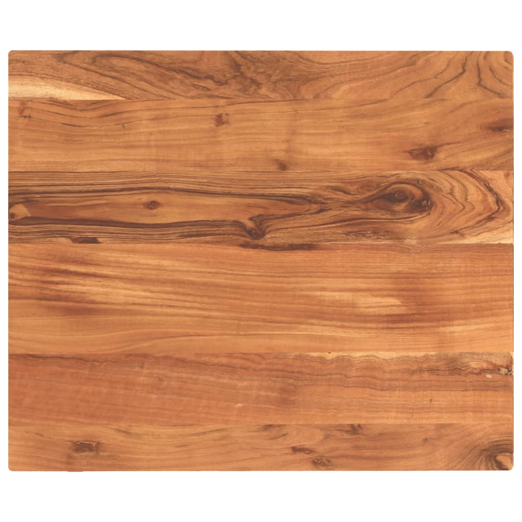 vidaXL Table Top 60x50x3.8 cm Rectangular Solid Wood Acacia 1
