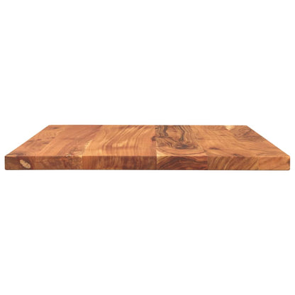 vidaXL Table Top 60x50x3.8 cm Rectangular Solid Wood Acacia 4