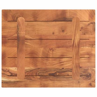 vidaXL Table Top 60x50x3.8 cm Rectangular Solid Wood Acacia 5